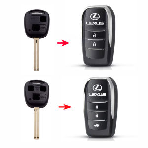 Old Style Lexus Key Shell Modification Foldable Car Key Cover for ES300 IS400 RX330 IS200 Remote Control Keys Accessories