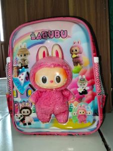 Tas Unicorn Ukuran Paud (LED)Untuk Usia 1-3 Tahun embos timbul 3D