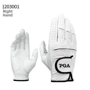 PGM | Mens Real Sheepskin and Microfiber Golf Gloves