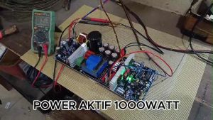POWER AKTIF 1000W LENGKAP TUNE CONTROL