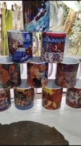 3d One Piece Sublimation Mug 11oz