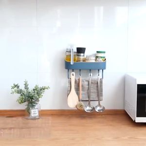 SHENAR LILY PLASTIC RAK DINDING GANTUNG SERBAGUNA HOLDER RAK TEMPEL SUSUN DAPUR KAMAR MANDI PLASTIK