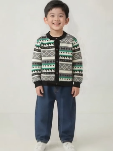 【พร้อมส่งจากกรุงเทพ】🚀เสื้อสเวตเตอร์เด็ก เสื้อคาร์ดิแกนเด็ก น่ารัก เกาหลี แจ็คเก็ตถักเด็ก ผ้านุ่ม