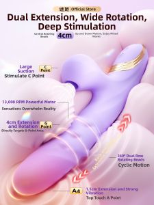 Womens Vibrating Adult Toy Pleasure Massager dildo
