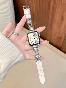 XUEZHANGJIA | Elegant Genuine Leather Apple Watch Strap For iWatch Female Autumn and Winter