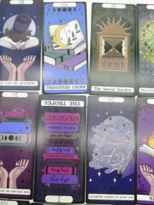 30pcs Tarot Reading Bookmarks Colorful Page Markers & Clips Durable Attractive Design for Book Lovers Teachers & Party Favors
