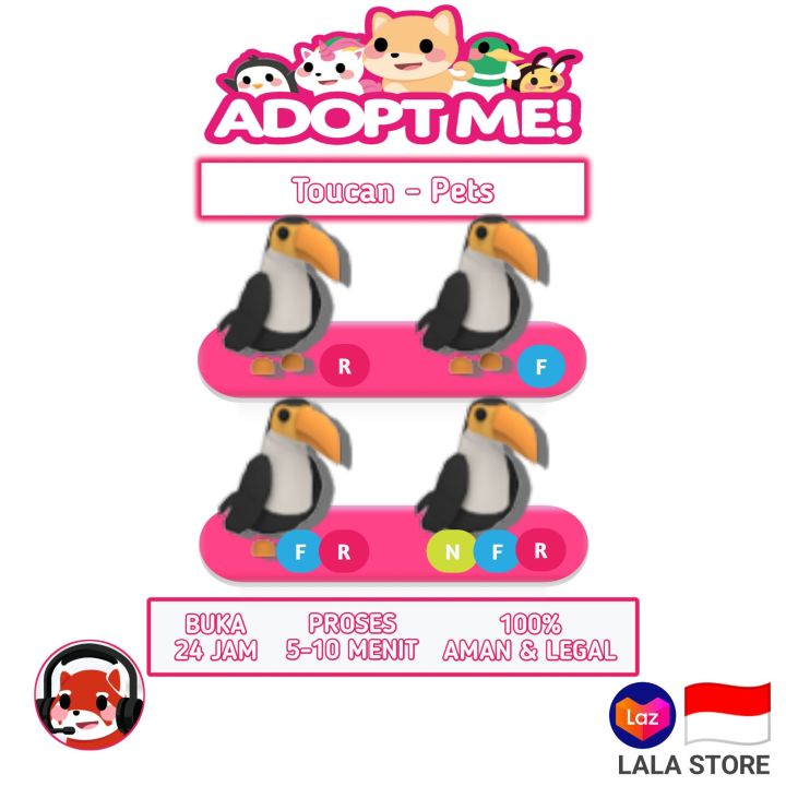 Adopt Me Toucan Roblox Lazada Indonesia