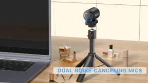 Webcam 4K Streaming USB Camera 1080P 60FPS EMEET S600 with Tripod Web Camera for PC/ Computer /Beatuy/Game