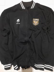 jaket varsity timnas indonesia hodie base ball garuda termurah bahan pleece katun