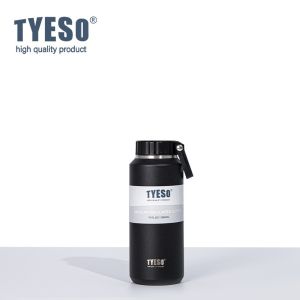 TYESO | Tyeso 500ml Handheld Thermal Cup Large Capacity Heat Cold Retention Bottle Portable Easy-pull Sports Water Mug For All People