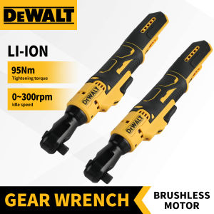 DeWalt | DEWALT DCF512B 20V Cordless Ratchet Wrench Right Angle Brushless Variable Speed LED Work Light Household Garage DIY Repair tools