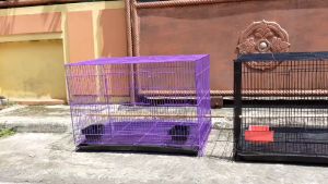 SANGKAR KANDANG BESI KOTAK UMBARAN 40 x 60 UNTUK KUCING IGUANA HEWAN PELIHARAAN SUGAR GLIDER TERNAK BREEDING BURUNG LOVEBIRD KENARI KELINCI ANJING LANDAK
