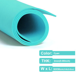 2mm EVA Foam Sheets Colorful Craft Foam for Cosplay Armor DIY Arts Projects 50cm X 90cm Eva Paper Supplies