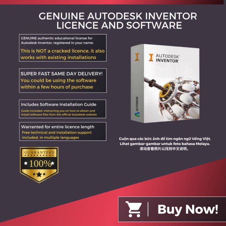 Autodesk Inventor Professional 2024 genuine software license not