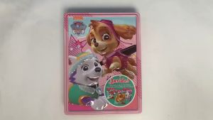 Paw Patrol Happy Tin for Kids With 3 Books Colouring Pens Poster and Stickers