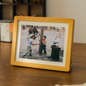 MOLORE | Creative Rounded Edge Photo Frame Wooden Picture Frame for A4 A3 Papers