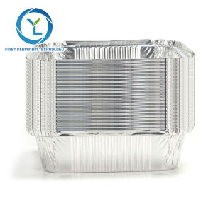 750ML Aluminum Foil Pans Disposable Thickened Food Container BBQ Tray Non-Stick Packing Boxes Kitchen Baking Tool
