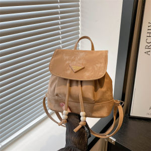 Lightweight Mini Shoulder Bag for Women Fashionable Design Cute White Small Shopping Bag 2024 New Style Bucket Shape PU Material