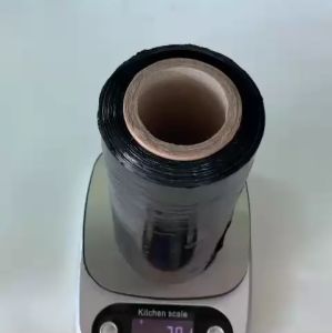 Cuộn Màng PE Đen 20cm nặng 800gr rộng 20cm màng pe bọc hàng hoá - Shop Út Lớn