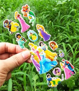 Girls Reward Stickers Barbie Princess Cartoon Cartoon Stickers for Kindergarten Children Baby Stickers DIY Educational Toys