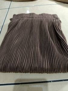 Rok span plisket lidi polos fit to L