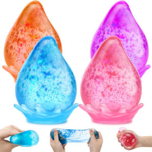 Ice Squishy Drop Malt Sugar Balls Fidget Toys Stress Cube Anxiety Stress Relief Soft Sensory Calming Toys for Kids Adults