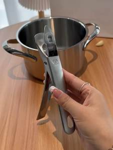 C&E / Multi-Purpose Gripper / Stainless Steel Hot Plate Bowl Pan Pot Clip Holder