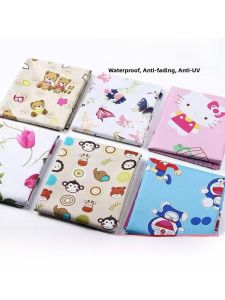 Thickened 1.7m 210D Oxford Cloth Raincoat Car Cover Outdoor Sun Protection Oil Resistance Silver Coated Fabric DIY Handcraft Material