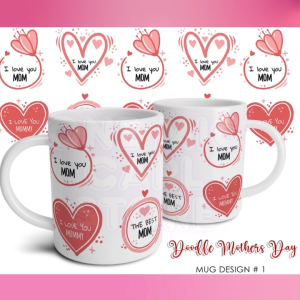 Mothers Day Mug Doodle Ver (LIMITED EDITION) WITH BOX