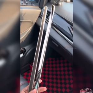 Window Chrome Trim TOYOTA AVANZA 2012 - 2019 (4pcs) Car Door Seal Moulding Line Lining Sticker Strip