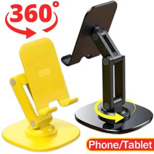 Universal 360 Degree Rotatable Phone Holder Stands Protable Foldable Desktop Tablet Mount Mobile Phone Bracket for Phone IPad