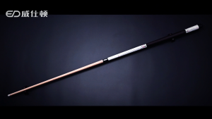 WEISHIDUN TG024 1/2 Pool Cue 12mm Big Tip | For 8-Ball & 9-Ball | Beginner Training Cue