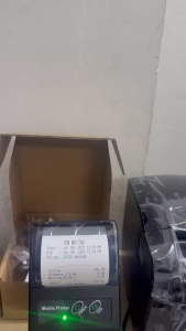 Máy in bill App Taximet kết nối Bluetooth khổ K57mm