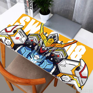 Bandai | Mouse Pads Gundam Computer Varmilo Keyboard Mouse Pads Anime Gaming Accessories Table XXL Gamer Carpet Desk Mat Mousepad