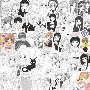 Dép Chống Thấm Nước Dễ Thương Cho Bé Gái Sticker Dán Tường Hoạt Hình Mô Hình Hoạt Hình Trang Trí Nhà Phụ Kiện Hoạt Hình