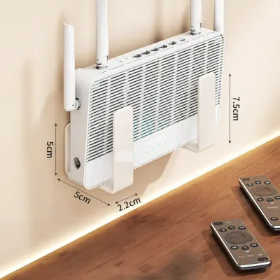 ATS | Wall Mounted Router Shelf No Drilling WiFi Set Top Box Holder