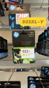ตลับหมึกอิงค์เจ็ท HP 933XL Y (เหลือง) ช้กับเครื่องปริ้นเตอร์อิงค์เจ็ท HP Officejet 6600/6700 Premium eAIO series Officejet 6100/7110 ePrinter Officejet 7612 7610 Wide fomat AiO