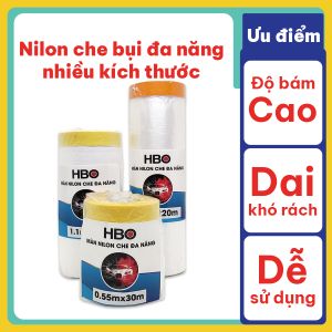 Nilon che bụi nilon che sơn cho nội thất kích thước siêu bự 3mx20m