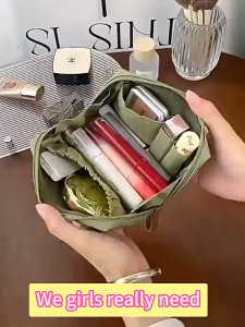 Cosmetic Bag Casual Large Capacity Make Up Organizer Waterproof Portable Travel Make Up Pouch 化妆包