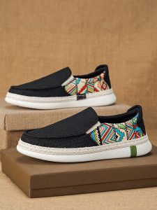 Nanjiren | Breathable Deodorizing Lightweight Comfortable Ethnic Style Casual Shoes