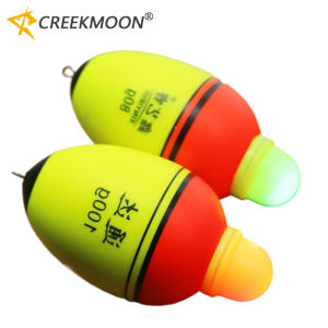 2 ชิ้นพื้นผิวเรียบป้องกันลอย 20-100 กรัม EVA Luminous Night Fishing Float Light Stick โฟม Bobber Sea Rock ที่โดดเด่นลอย