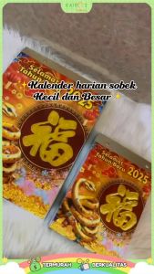 Kalender Sobek Harian Tahun 2025 Hijriyah Jawa Chinese