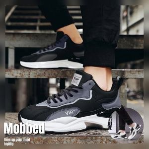 NDDshop ใหม่ล่าสุด รองเท้าผ้าใบแฟชั่นผู้ชาย ดีเทลลวดลายทันสมัย เทรนด์สไตล์เกาหลีเกาใจ สีโทนสุภาพมีให้เลือก 2 สี เท่สุดๆ ราคาคือสบายกระเป๋ามาก งานดีงานปังมาก รีบซื้อเดี๋ยวหมด