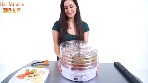 Fruit and Herb Vegetable Dehydrator Food Dehydrator 360° Air Flow Food Dehydrator Food and Jerky Dehydrator Dried Fruit Dehydrator