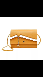 VIVIBAGS #K301 FASHIONS BAG MINI SLINGBAG LEATHER MATERIAL FOR WOMEN