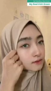 Panduan Lengkap Mengenai Softlens My Real Irish Olive 14mm Natural Lens & Softlens My Real Irish Green by Pinkin Softlens