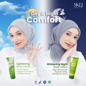 Whitening Dan Lightening Body Lotion SR12 Lotion Siang Malam Pencerah Kulit