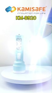 ไฟฉาย+ไฟตั้งโต๊ะ 2 in 1 รุ่น KM-8920 ชาร์จไฟได้ KAMISAFE ไฟฉาย ตั้งโต๊ะ