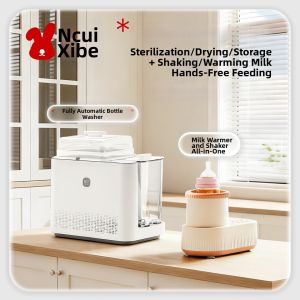 Automatic Baby Bottle Cleaner Dryer Sterilizer Storage Cabinet