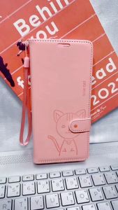 เคส ฝาพับ หนัง สำหรับรุ่น OPPO Reno7 Reno7pro Reno7z/8z แม่เหล็ก ล็อคได้ ช่องเสียบบัตร ฝาพับ Domicat